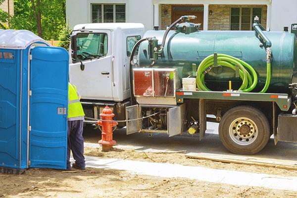 Porta Potty Rental of Westerly workers